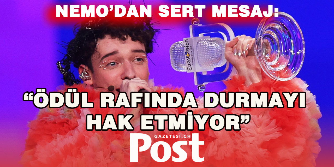 Nemo, Eurovision Ödülünü İsrail Kararı Nedeniyle İade Ediyor