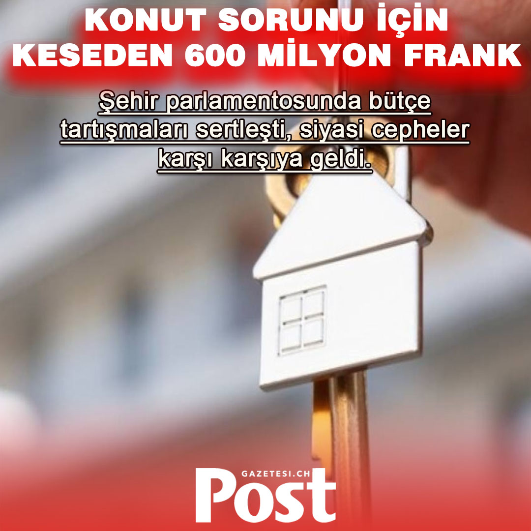 Zürih Belediyesi Konut Krizi İçin Yıllık 600 Milyon Frank Ayırmak İstiyor