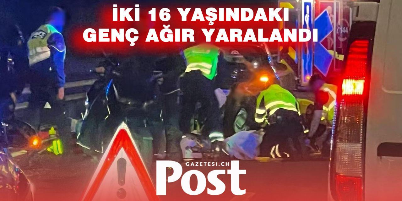 Cenevre’de Motosiklet Kazası