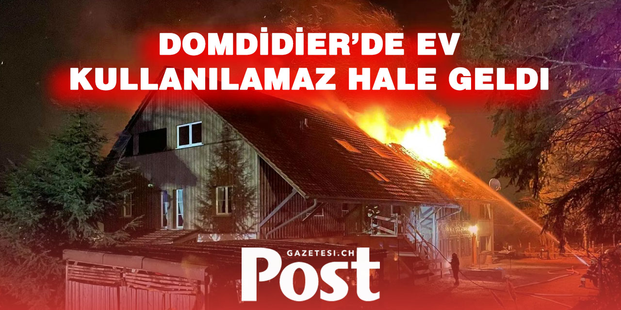 Fribourg’da Gece Yarısı Yangını