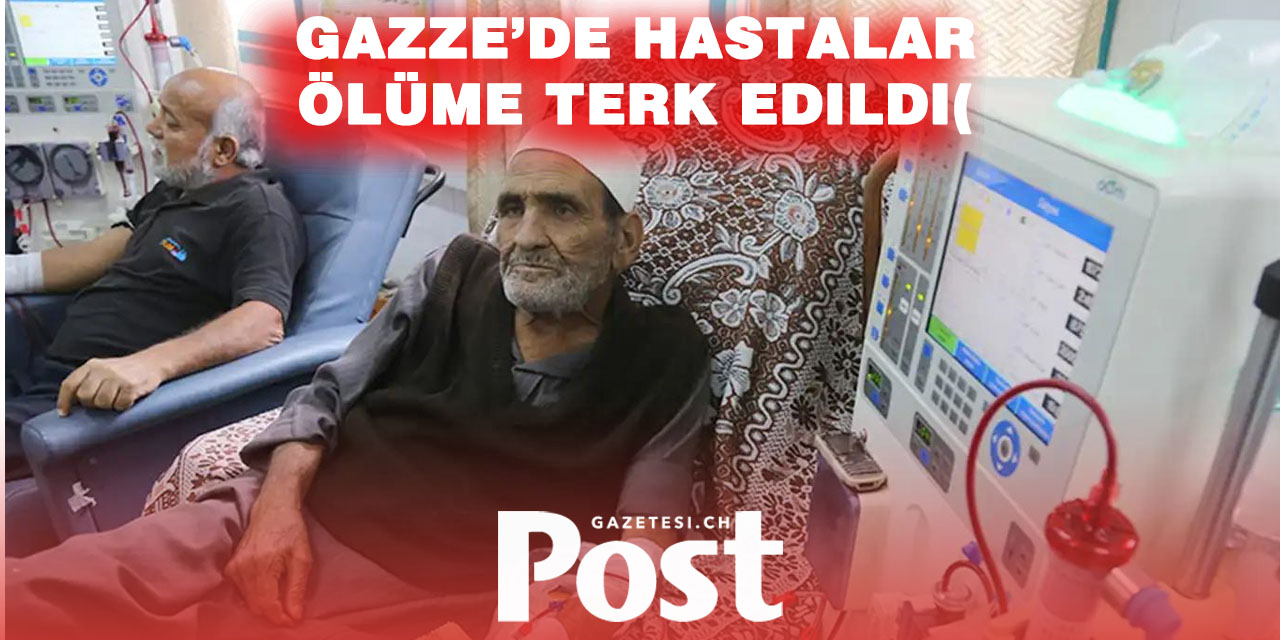 DSÖ’den ağır uyarı: Gazze’de sağlık sistemi çöktü, binlerce hasta risk altında