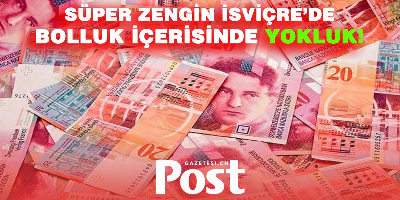 İSVİÇRE’DE 75 BİN YOKSUL ÇOCUK VAR