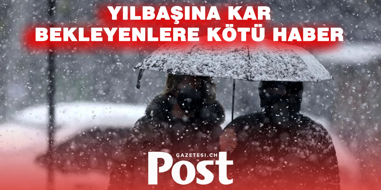 Kar yerine sis ve kuru hava bekleniyor