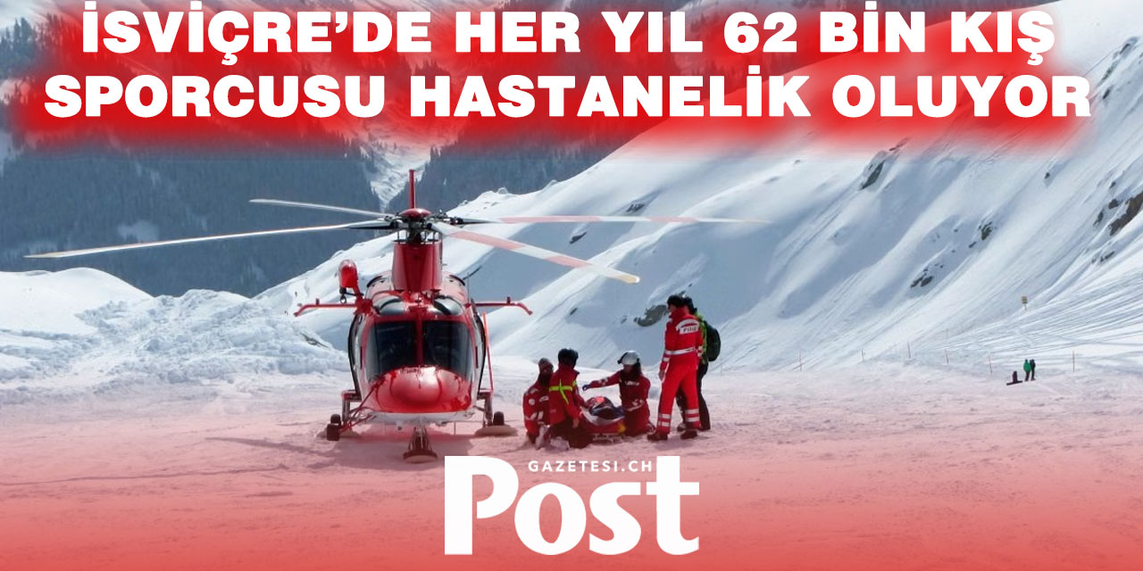 İsviçre Kayak Pistlerinde Alarm: Her 56 Kişiden Biri Yaralanıyor
