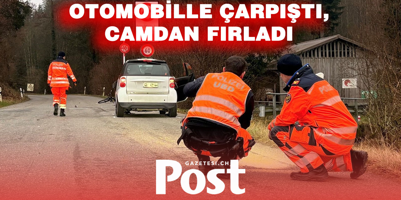 Zürih’te Trafik Kazası: E-Bisiklet Sürücüsü Hayati Tehlike Altında