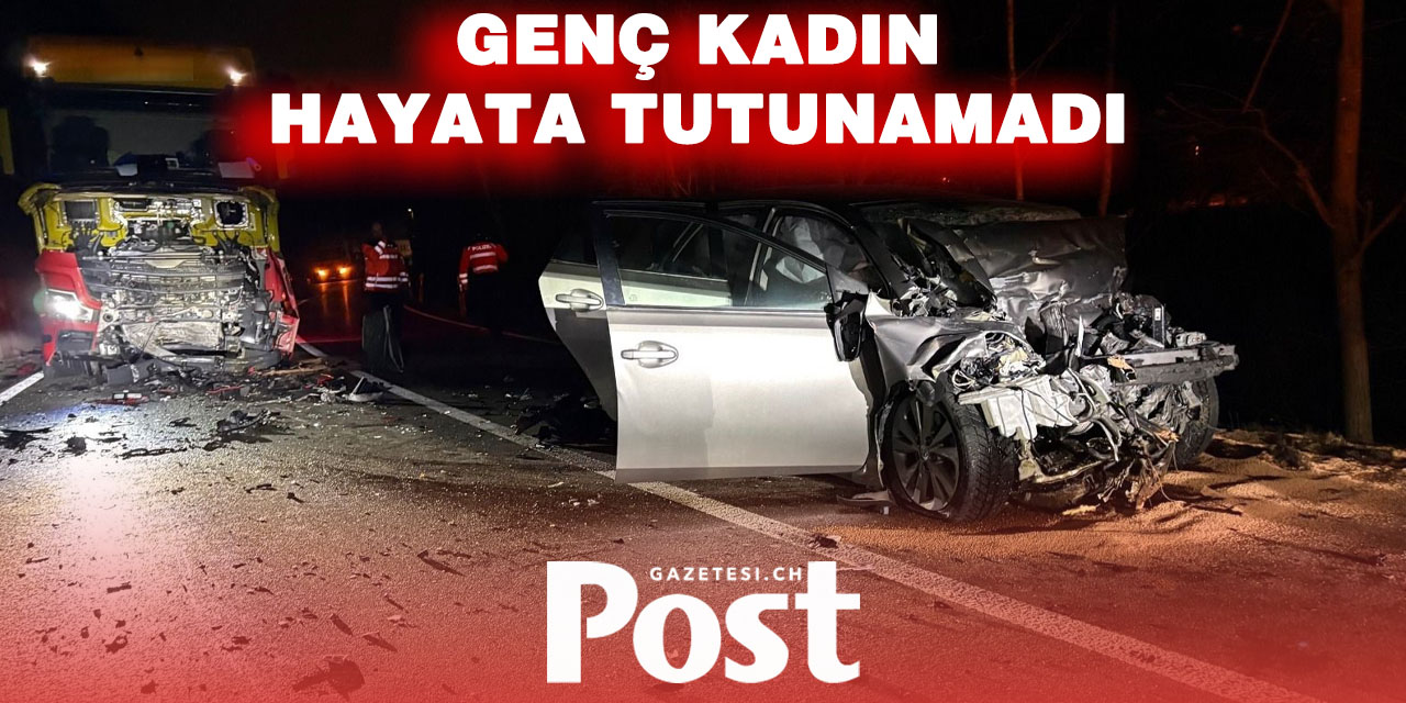 Uster’da Feci Kaza: Genç Kadın Hayatını Kaybetti