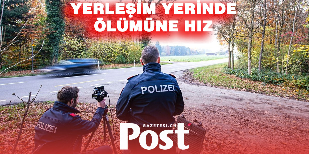 Erlosen’de hız terörü: 50 yerine 106 km ile yakalandı