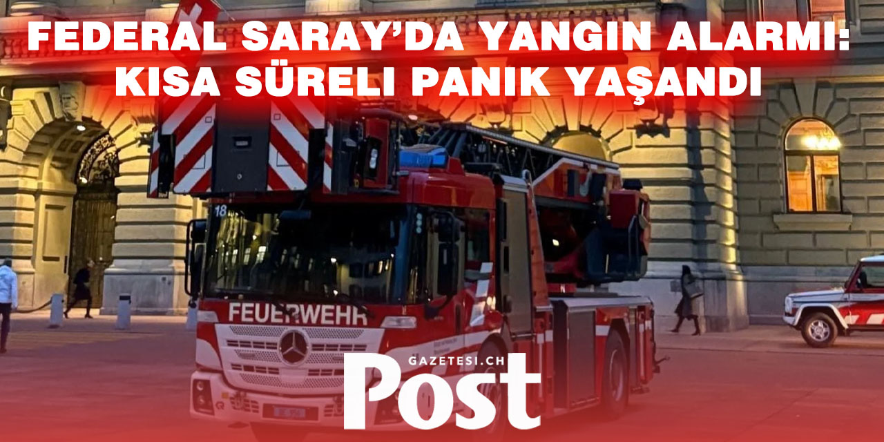 Federal Saray’da Yangın Alarmı! Milletvekilleri Bina Dışına Çıkarıldı