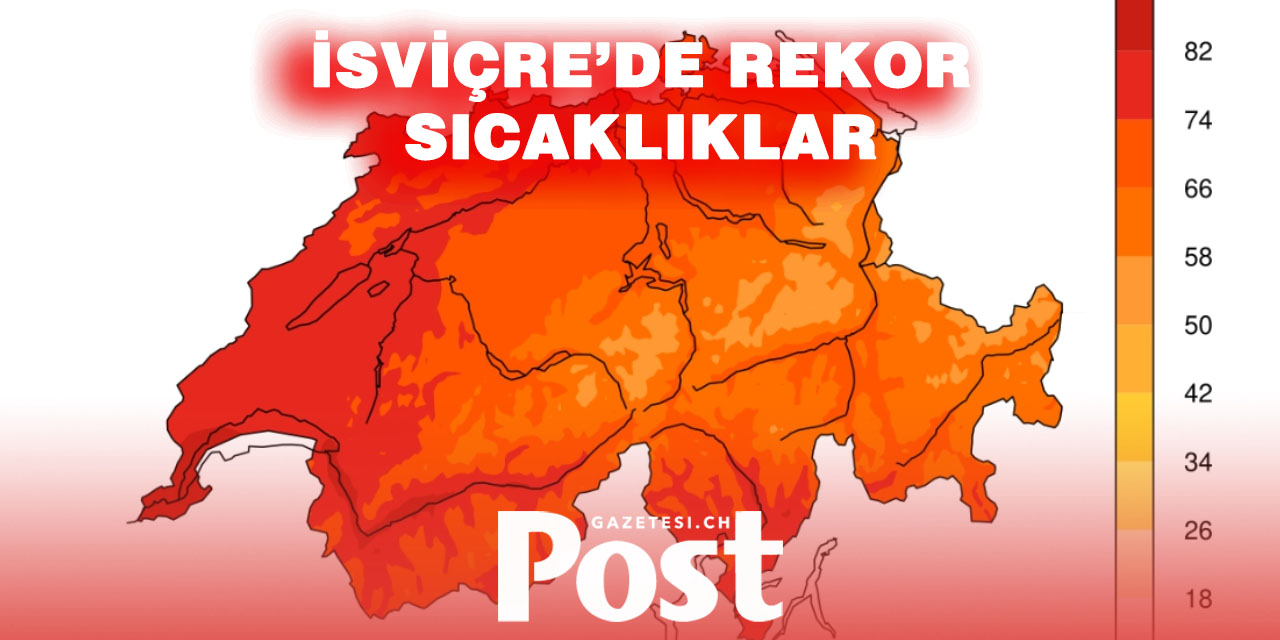 2025, İsviçre’de Ölçümlerin Başladığı Günden Bu Yana En Sıcak Dördüncü Yıl Oldu
