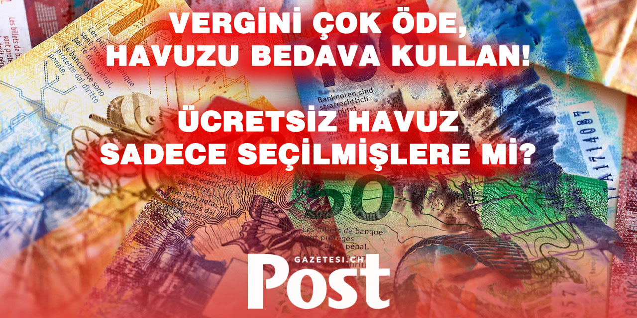 En Çok Vergi Ödeyenlere Ücretsiz Havuz Girişi