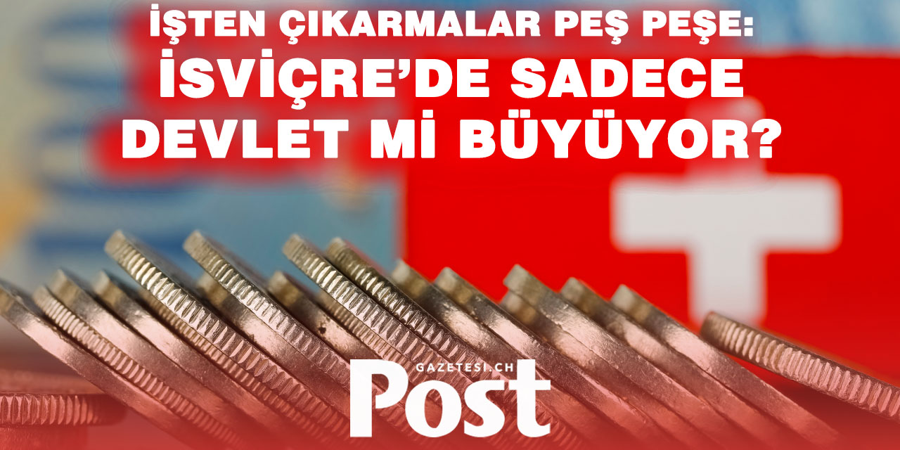 Özel Sektörde Büyük Daralma: İsviçre’de Neredeyse Sadece Devlet Büyüyor