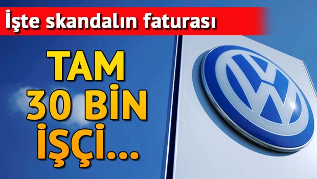 Volkswagen, 2025’e kadar 30 bin işçi çıkaracak