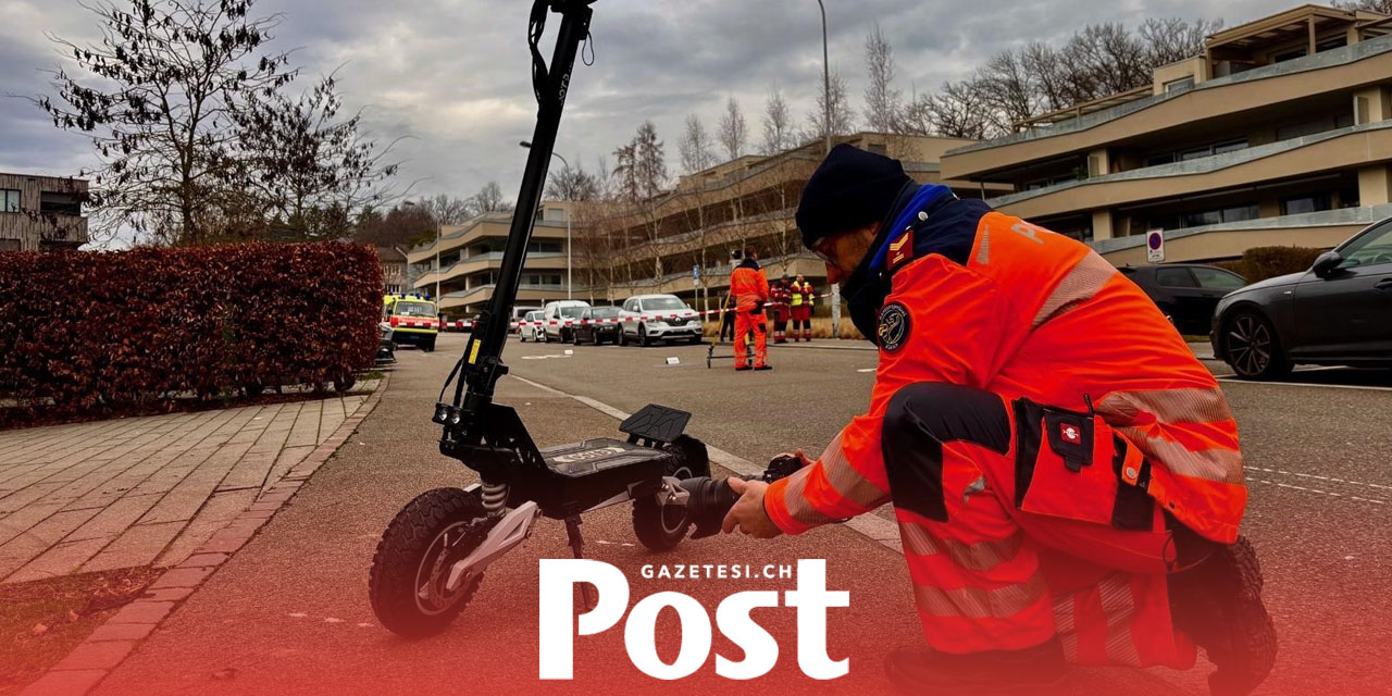 Fahrweid’de E-scooter kazası