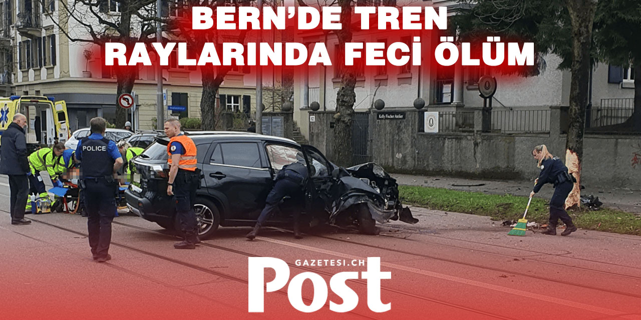 Bern’de raylara giren kadın trenin çarpması sonucu hayatını kaybetti