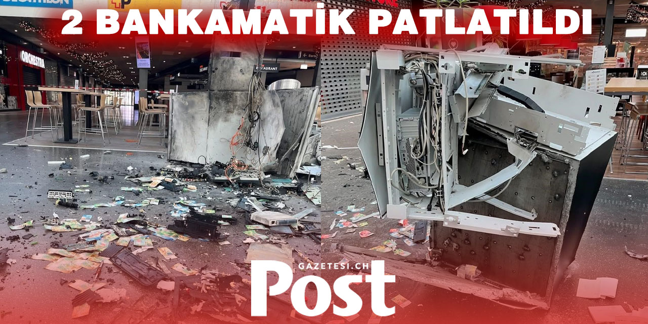 -Marin-Centre'da iki Bankamatik saldırıya uğradı