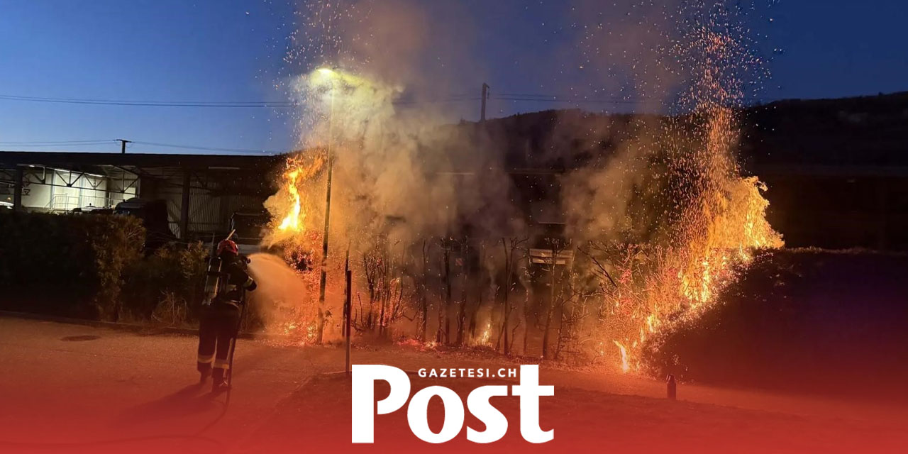 Aargau’da yılbaşı gecesi alarm dolu geçti: 80’den fazla ihbar, yanan araç ve hasar gören binalar