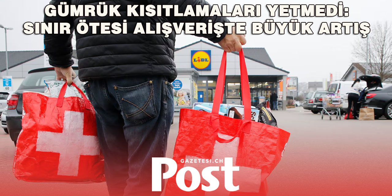 Kısıtlamara rağmen sınır ötesi alışverişte patlama yaşandı