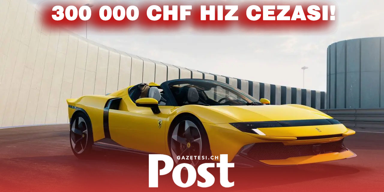 İsviçre'de Guinness rekorlar kitabına giren hız cezası