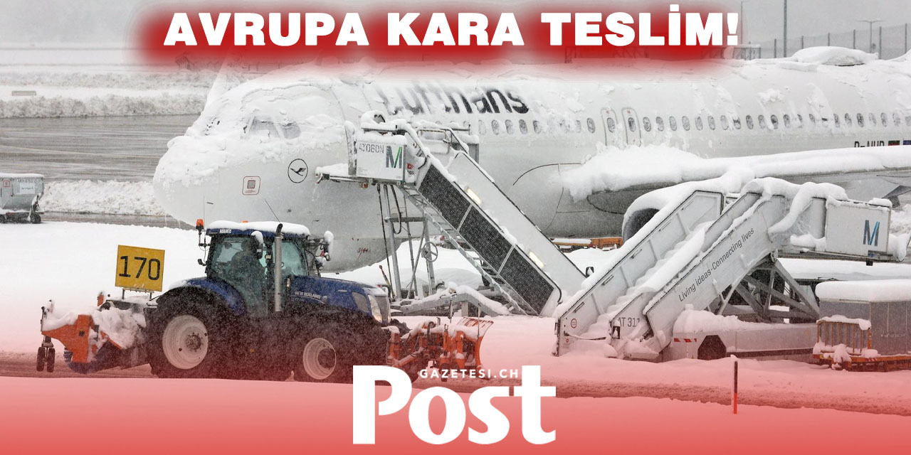 Kış Fırtınası Avrupa’yı Vurdu