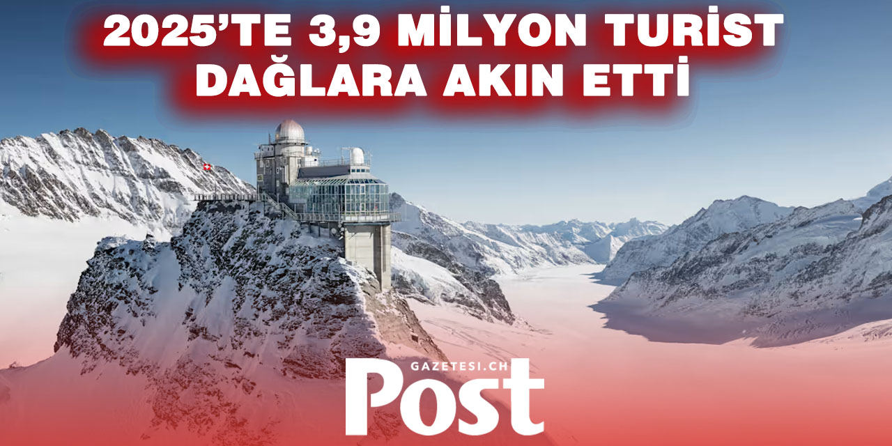 Jungfrau Demiryolları’ndan ziyaretçi rekoru