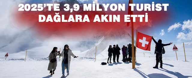 Jungfrau Demiryolları’ndan ziyaretçi rekoru