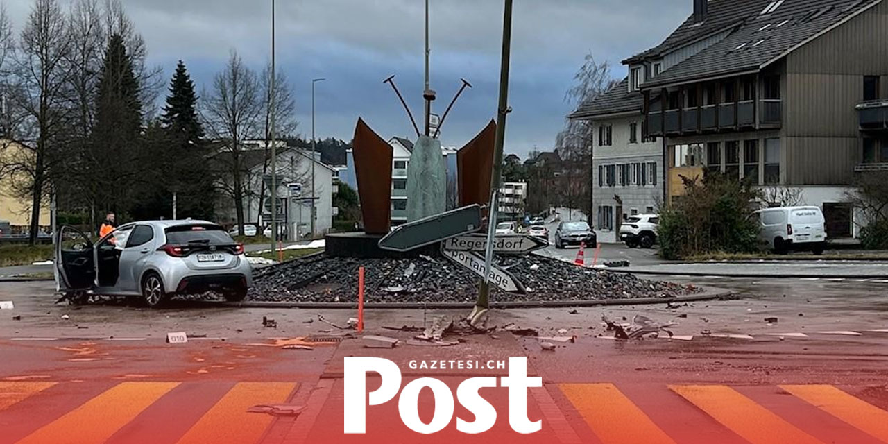 Rümlang’da kontrolden çıkan araç dehşet saçtı: 12 yaşındaki kız çocuğu yaralandı