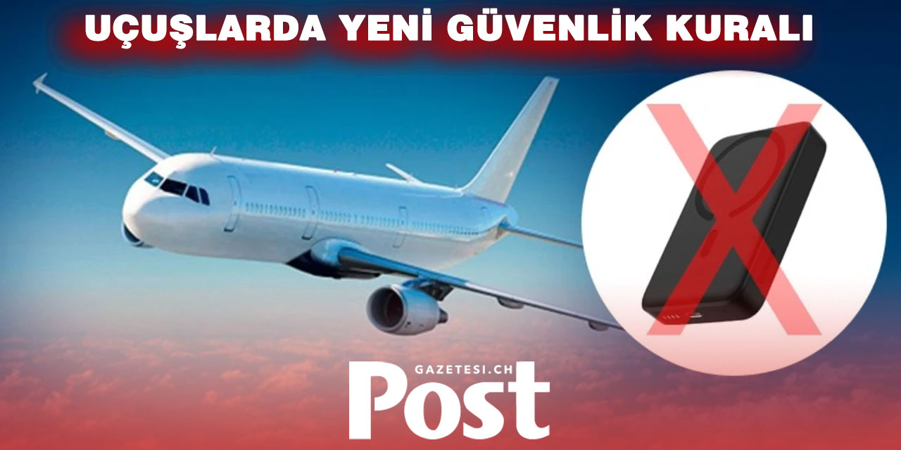 SWISS ve Lufthansa Group uçuşlarında powerbank kullanımı sınırlandı
