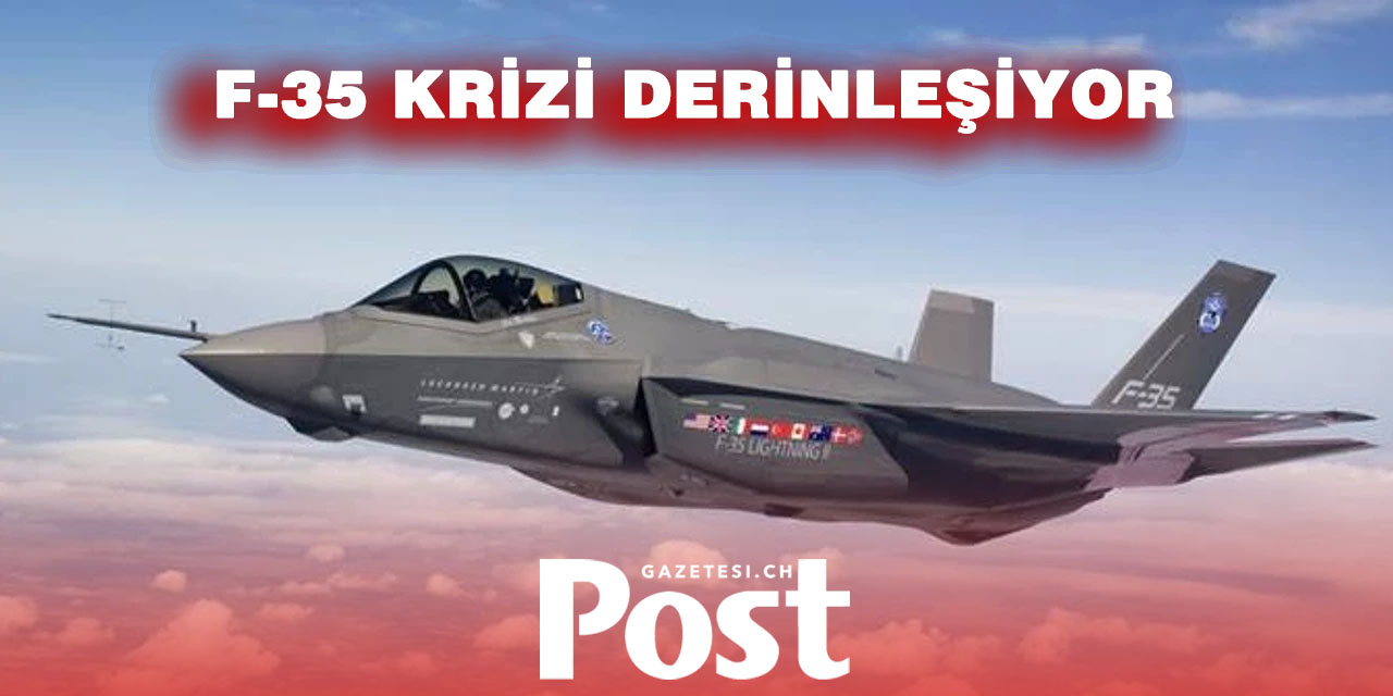 F-35 Krizi Büyüyor: İsviçre’de Maliyetler Bir Kez Daha Patladı