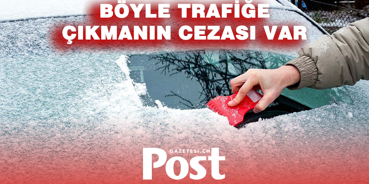 AMAN DİKKAT! HEM KAZAYA HEM CEZAYA SEBEBİYET VERMEYİN