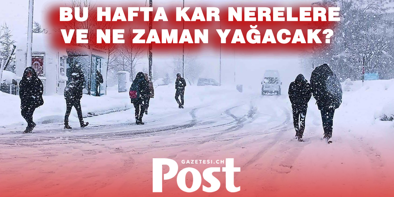 Kar Geri Dönüyor: İsviçre’de Bu Hafta Beyaz Alarm!