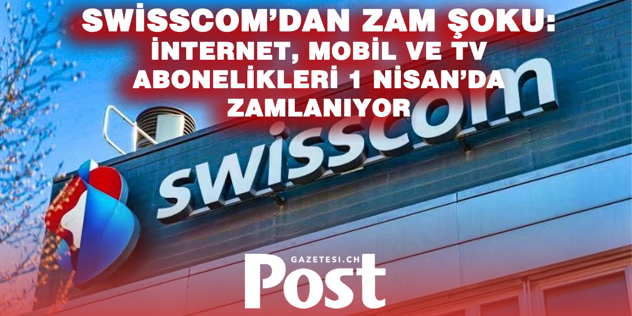 Swisscom Abonelik Fiyatlarını Artırıyor