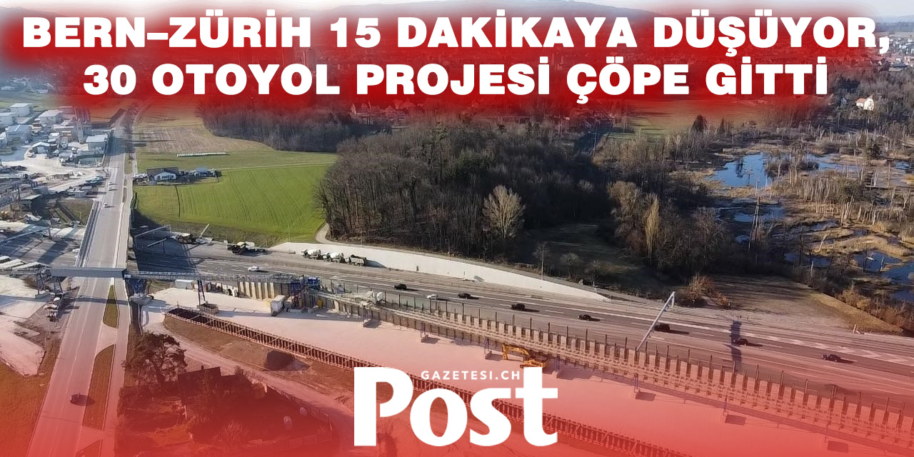 Rösti Ulaşım Planını Açıkladı: Bern–Zürih Arası 15 Dakikada Bir Tren, A1 Otoyolunda Büyük Değişim