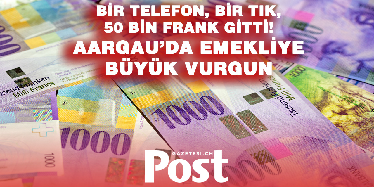Telefon Dolandırıcıları Aargau’da Emeklinin Hesabını Boşalttı