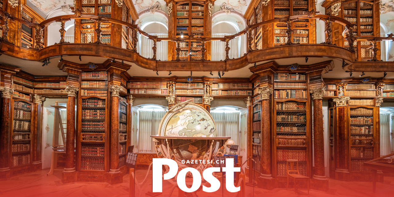 Zamanın durduğu kütüphane: İsviçre'deki manastırda Türkiye'den izler