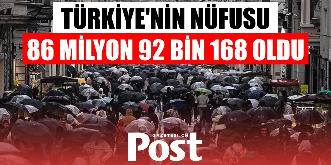 Türkiye Nüfusu 86 Milyonu Aştı