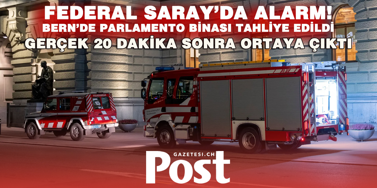 Federal Saray’da Panik: Yangın Alarmı Çaldı, 100 Kişi Tahliye Edildi