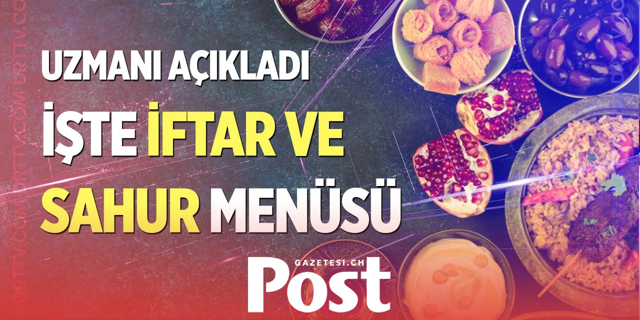 Uzmanından iftar sofraları için sağlıklı beslenme önerileri