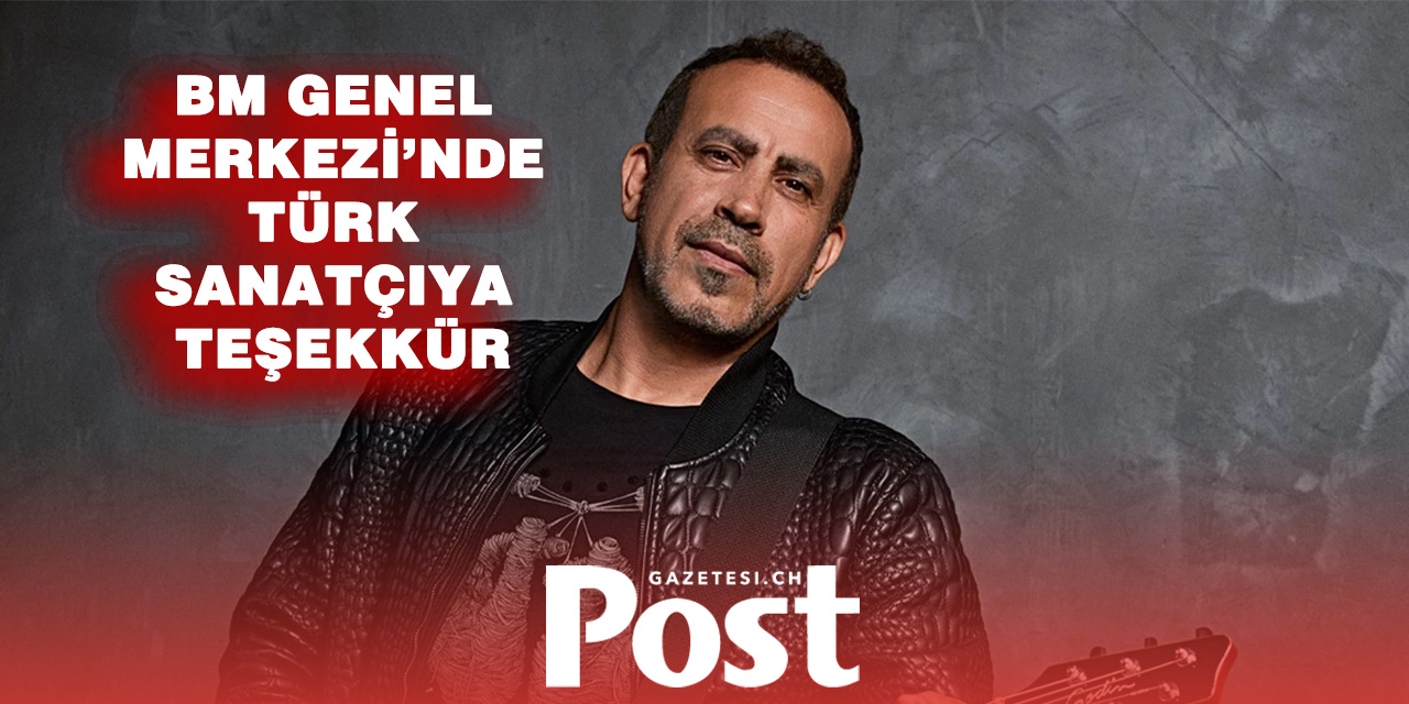 Birleşmiş Milletler’den Haluk Levent’e Teşekkür