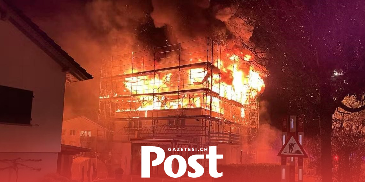 Fribourg’da Evde Patlama ve Yangın