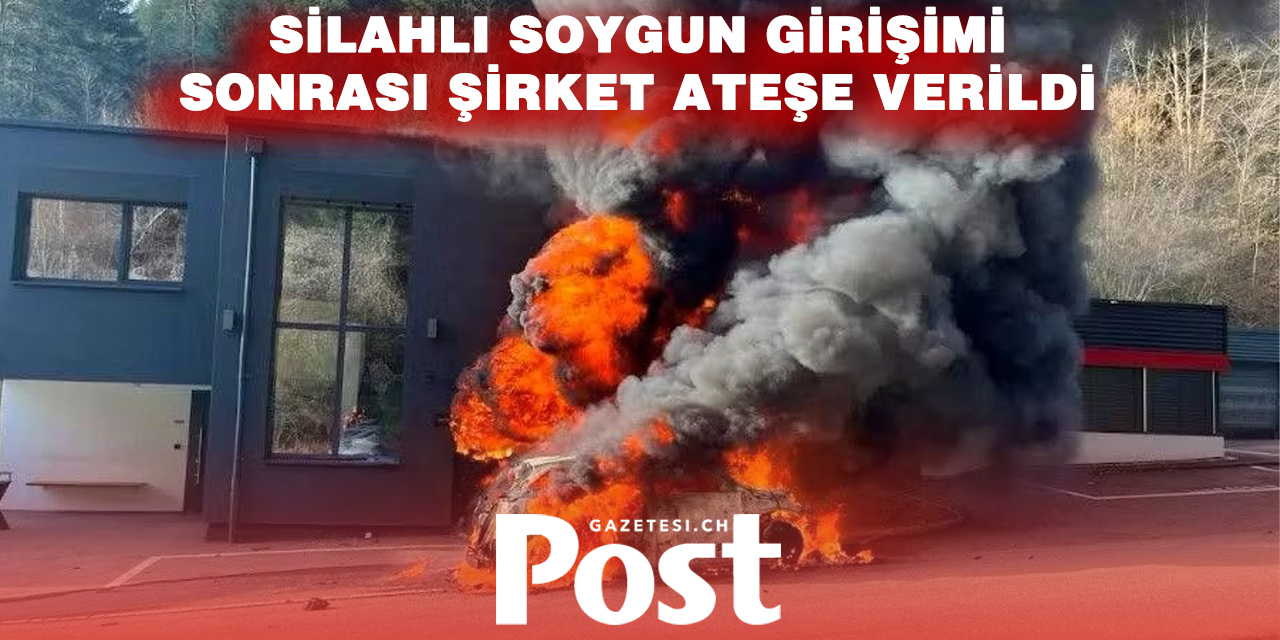 Jura’da silahlı saldırı: Bir iş yeri ateşe verildi