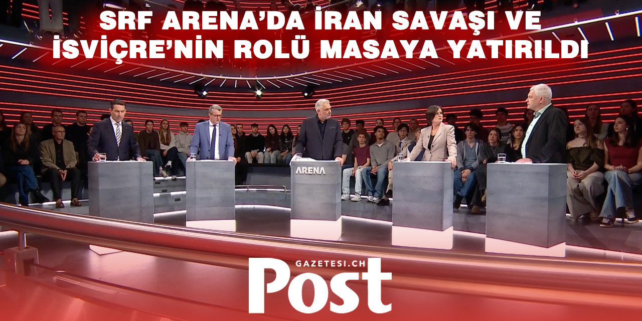 SRF Arena’da İran savaşı tartışıldı: “Umut yerini korkuya bıraktı”