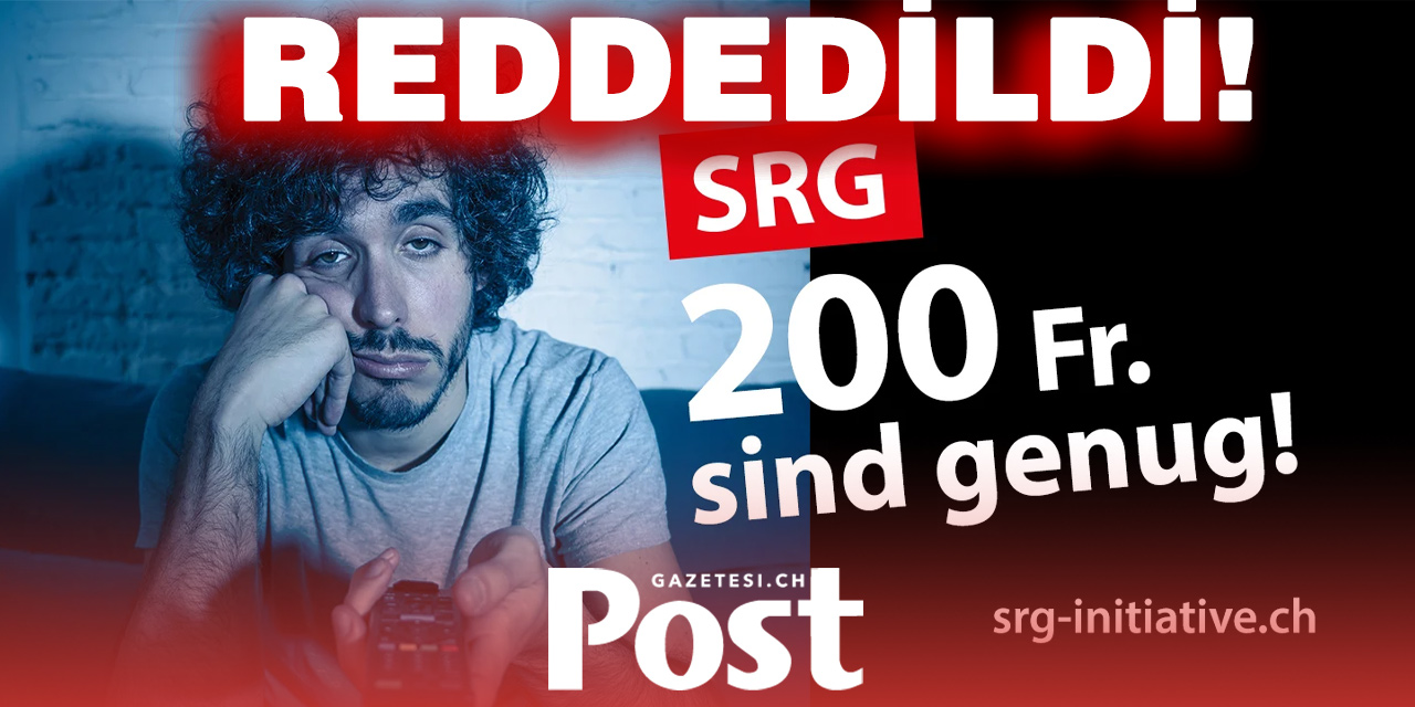 SRG İnisyatifi Referandumda Reddedildi