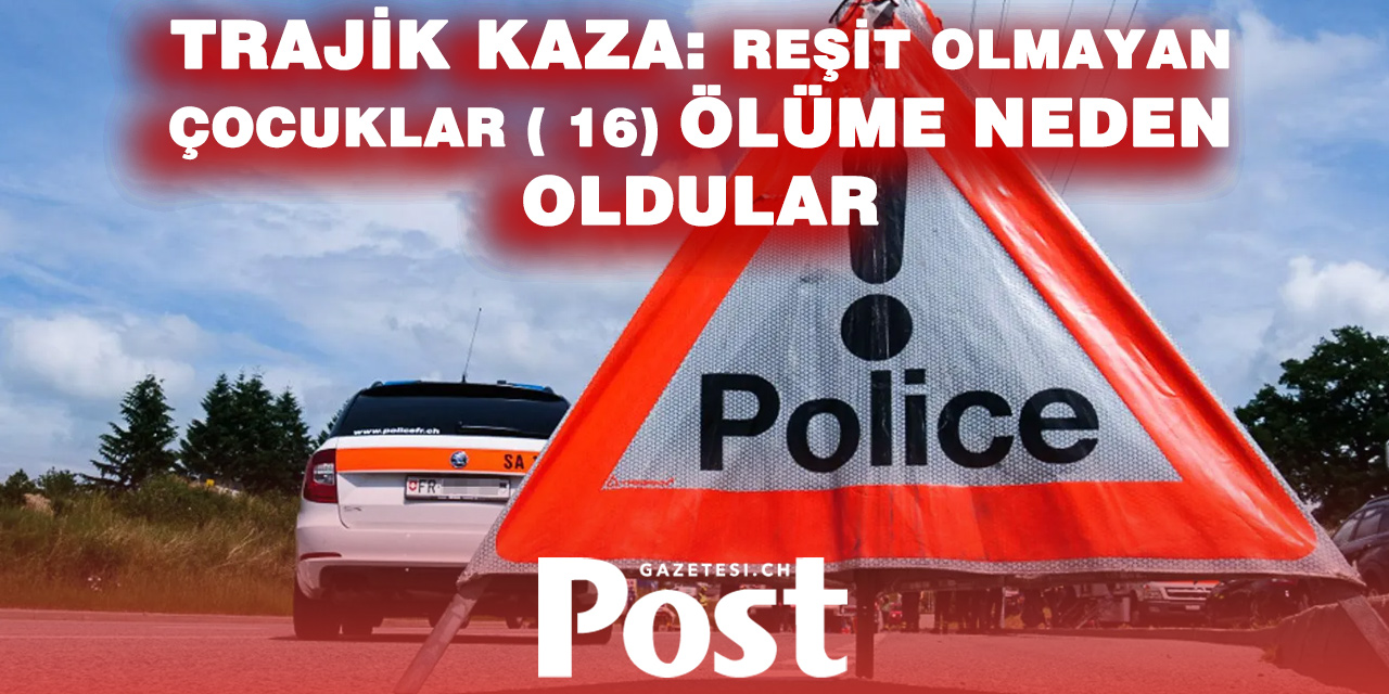 16 Yaşındaki Reşit Olmayan Sürücü neden oldu – 74 Yaşındaki Kadın Öldü