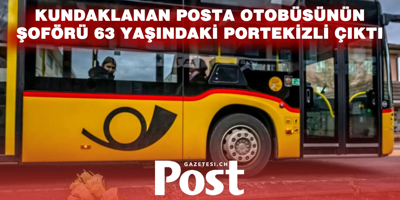 Fribourg’da trajedi: Kundaklanan posta otobüsünde hayatını kaybeden şoför için saygı duruşu