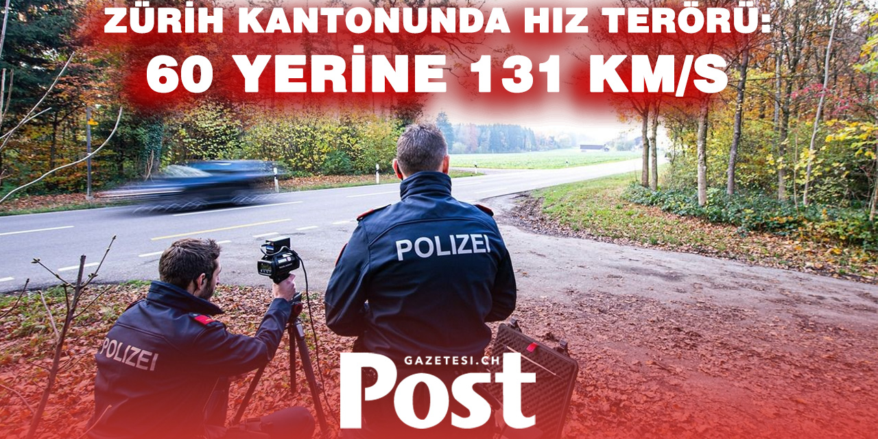 Embrach’ta hız terörü: 131 km/s hız yapan sürücü yakalandı