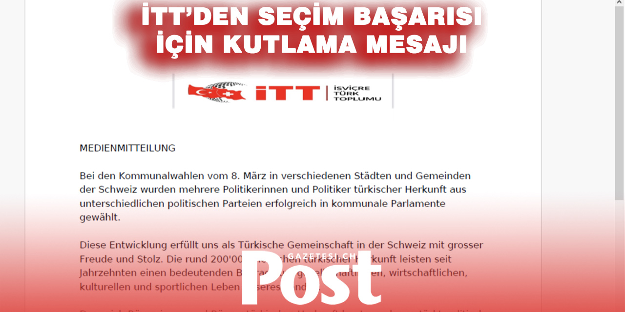 İsviçre’de Yerel Seçimlerde Türk Kökenli Adaylardan Başarı