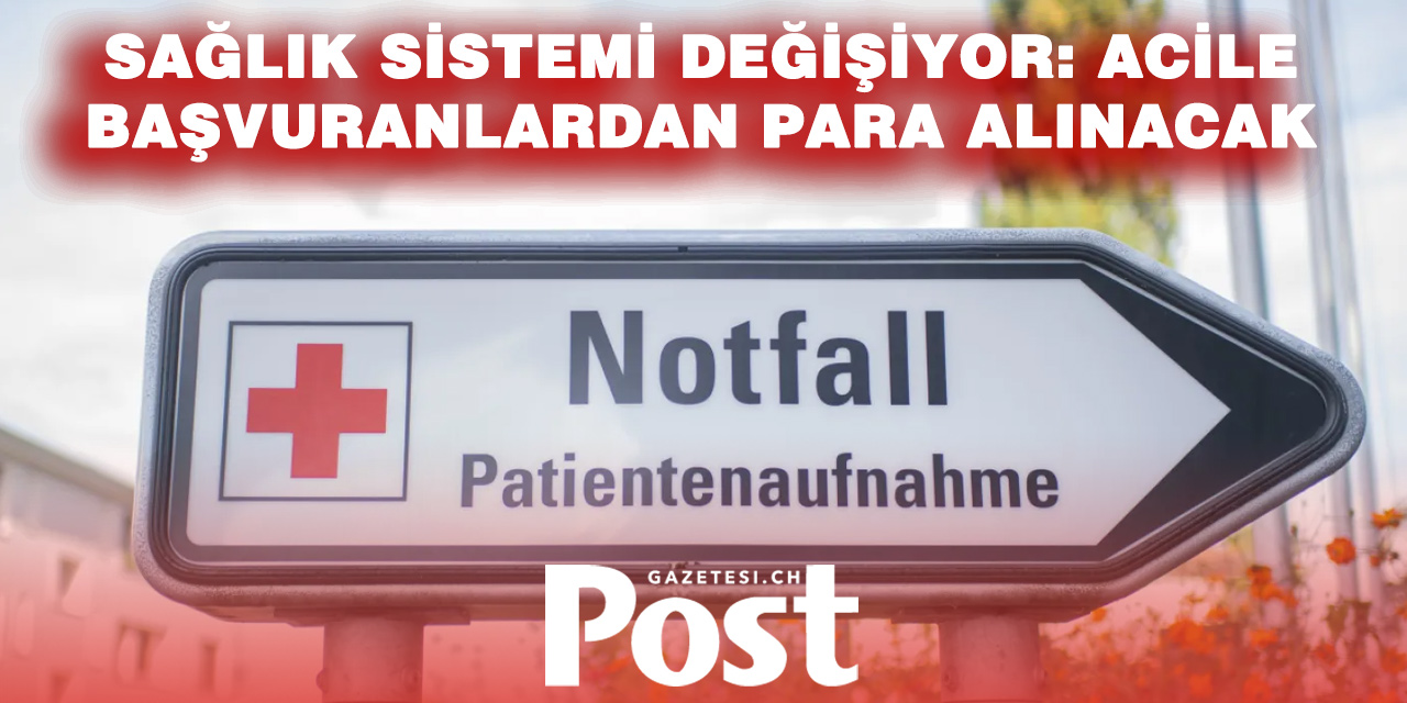 Acil servise 50 frank ücreti geliyor: Meclisten tartışmalı karar