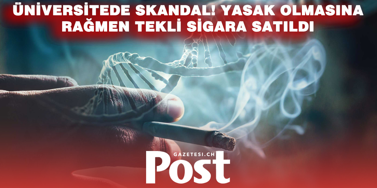 Zürih Üniversitesi’nde skandal satış: Tekli sigara krizi!