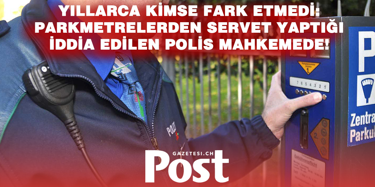 Halkın parasını cebine mi attı? Eski polis memuru sanık sandalyesinde!