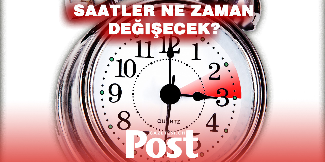 Avrupa'da saatler bir saat ileri alınıyor